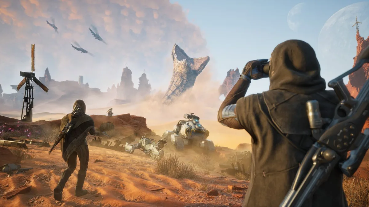 Dune: Awakening gameplay screenshot from IGN