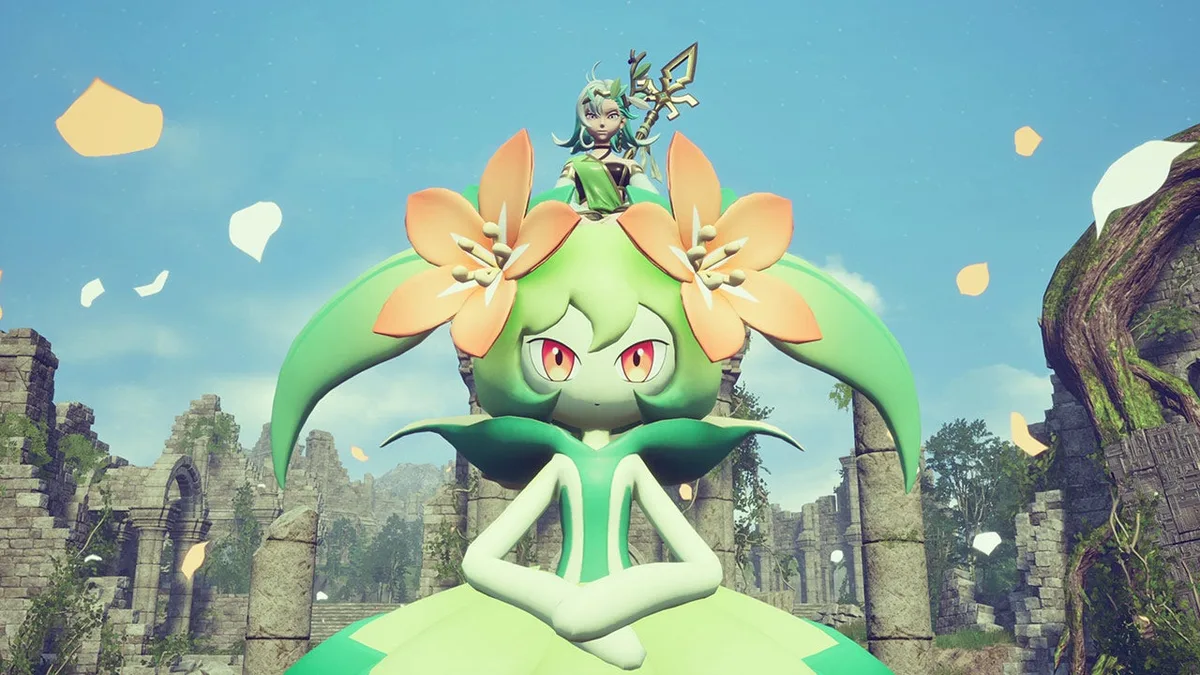 Palworld gameplay screenshot from IGN